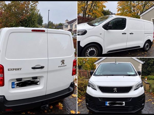 White Peugeot van - Main image