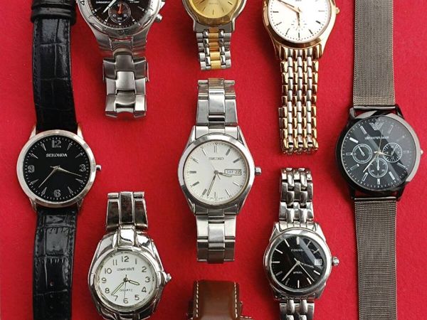 9 Watches in one batch - Main image