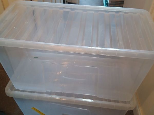 Storage boxes with lids - Main image