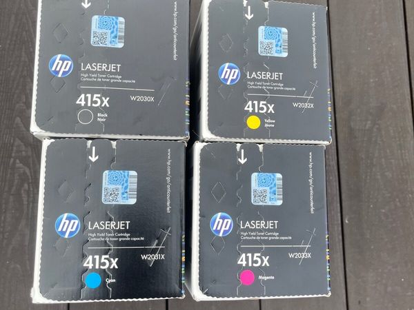 Set of  HP 415X  Colour Toners - Main image