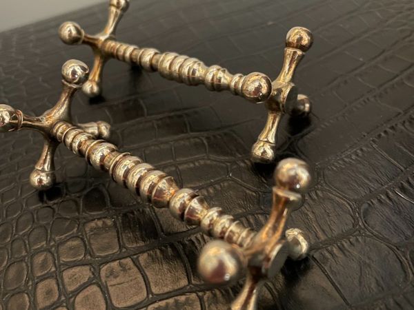 Vintage silver-plated knife rests - Main image