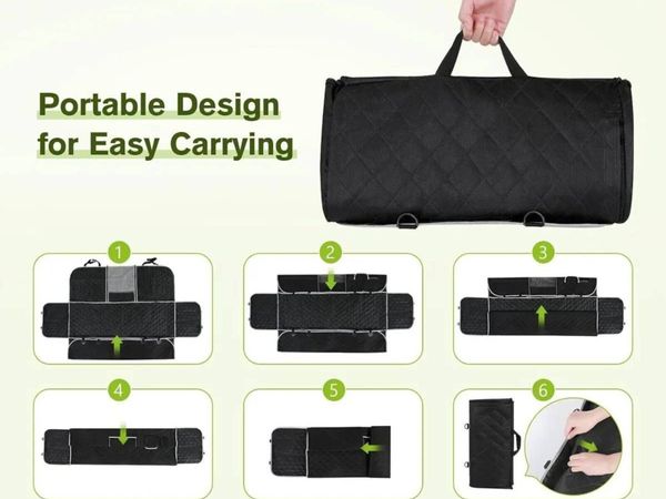 Dog Car Seat Hammock Cover 146 x 136cm Non-Slip - Main image