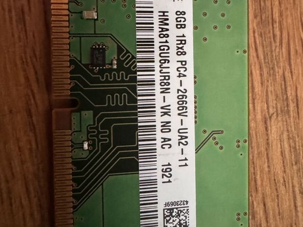 SK Hynix 16GB (2x8GB) DDR4 2666MHz Desktop RAM - Main image