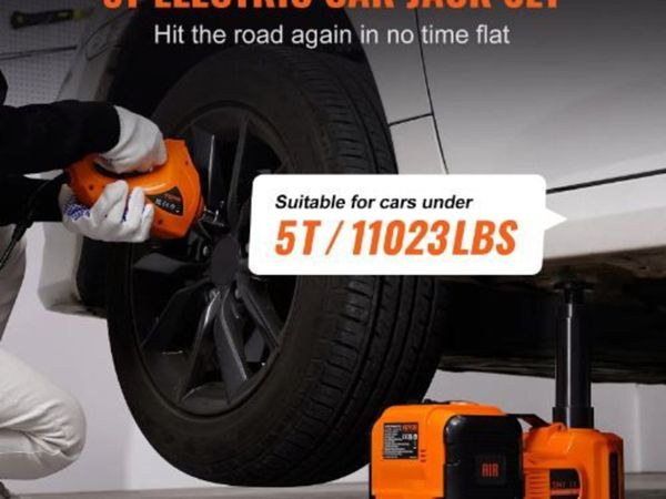 Electric Hydraulic Car Floor Jack 5 Ton 12V - Main image