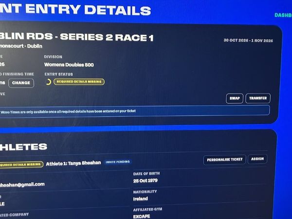 Tryka tickets ladies double - Main image