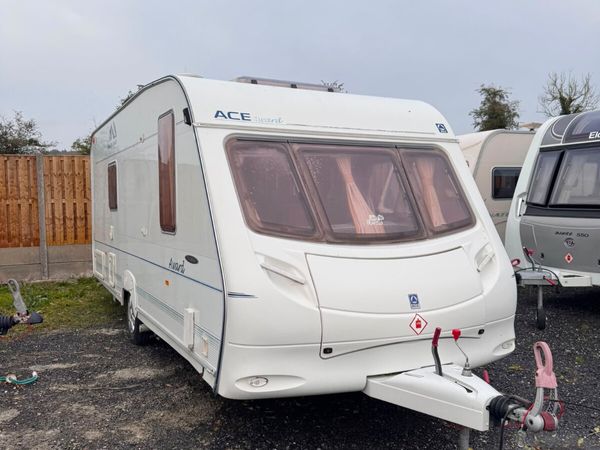 Ace award fixed bed caravan - Main image