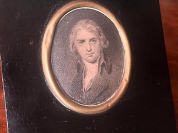 Antique Miniature Portrait - Main image
