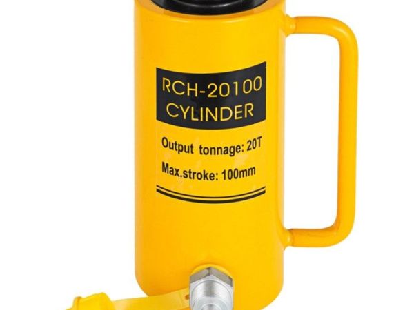 20T 100mm Hollow Plunger Hydraulic Cylinder Jack - Main image