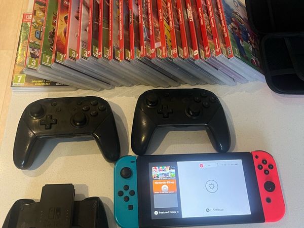 Nintendo Switch plus 20 games & more - Main image