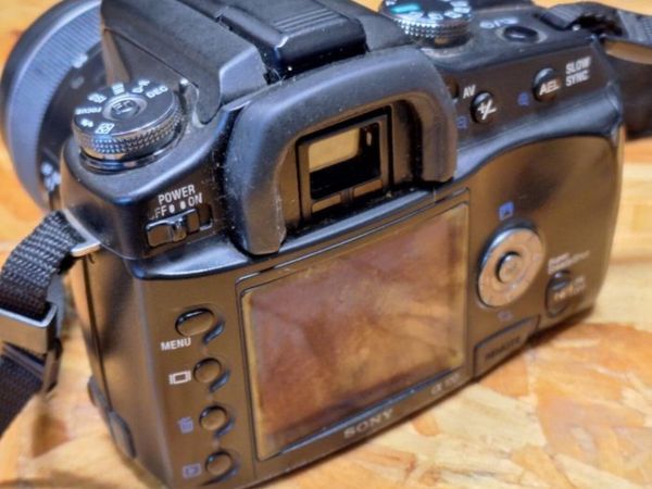Sony Alpha 100 DSLR-A100 Digital SLR Camera with D - Main image