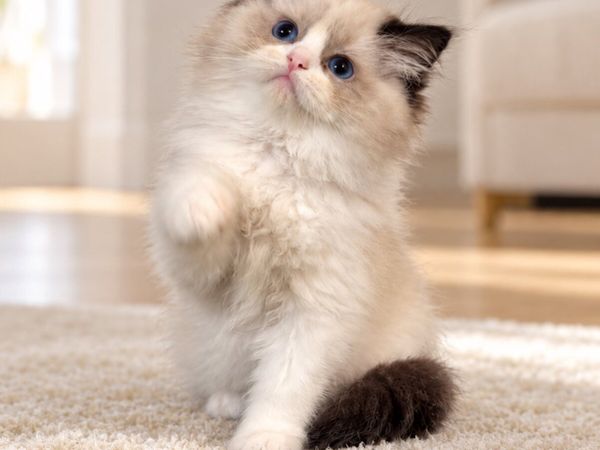 Beautiful purebreed Ragdoll female kitten - Main image
