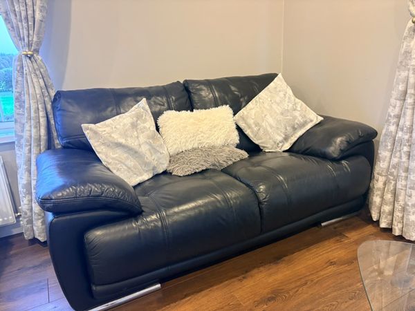 Leather Two seater Three seater couch - Main image