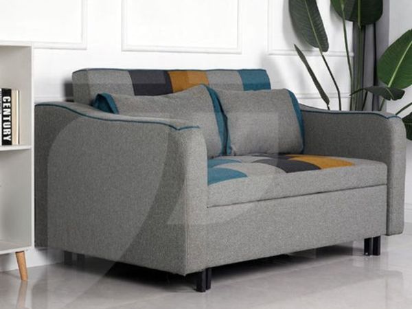Brand new Asben multi colour sofa beds reduced - Main image