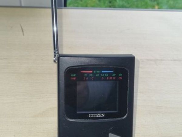 Citizen ST955 portable, pocket-sized television - Main image