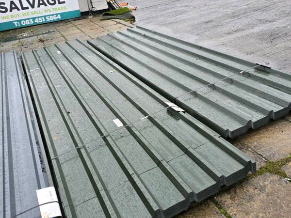 NEW BOX PROFILE ROOF SHEETING – JUNIPER GREEN - Main image