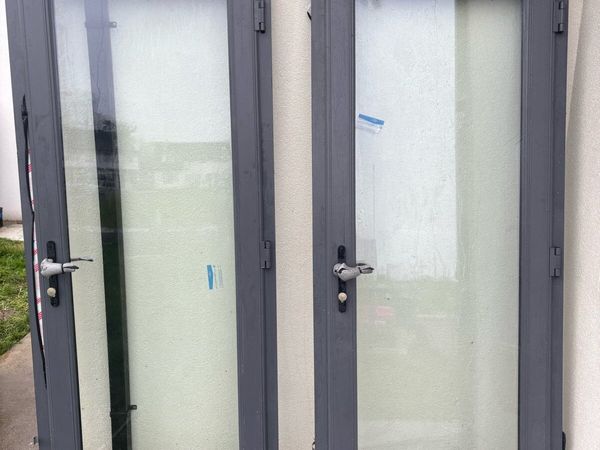 ✳️ HIGH QUALITY UPVC ANTRACITE GRAY DOOR - Main image
