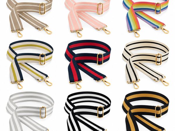 Set of 9 Bagbase Boutique Adjustable Bag Straps - Main image