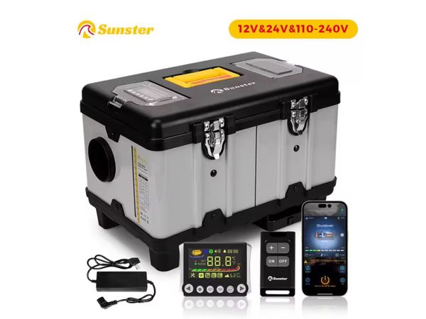 Advanced Diesel Air Heater 8Kw Bluetooth - Main image
