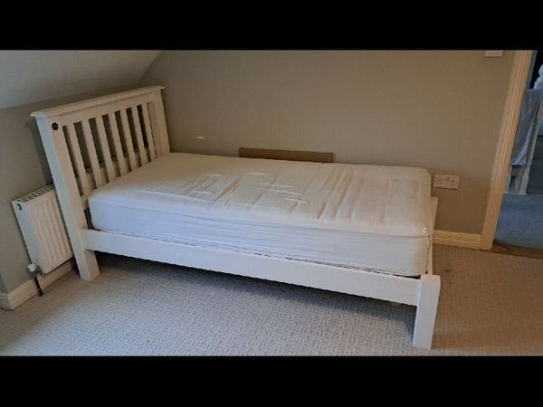Single White Bed frame - Main image