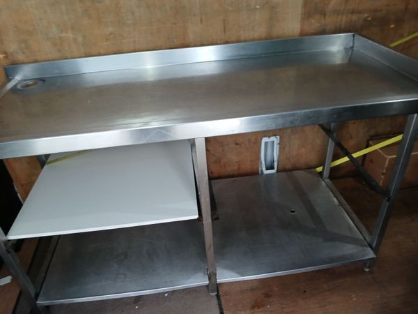 Staneless steel cabbinet  table delivered - Main image