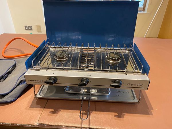 camping gas folding double burner - Main image