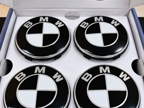 Floating BMW Centre Caps (68mm) Free Post - Main image