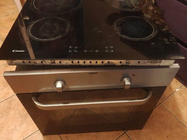 [Faulty, Collection only] Candy hob + Zanussi oven - Main image