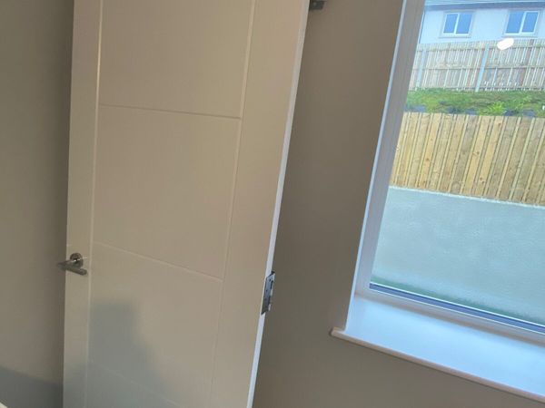 Modern Interior White Door (70.3cm x 204cm) –New - Main image