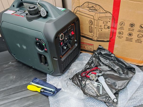 New 5KW Inverter Generator Electric + Remote Start - Main image
