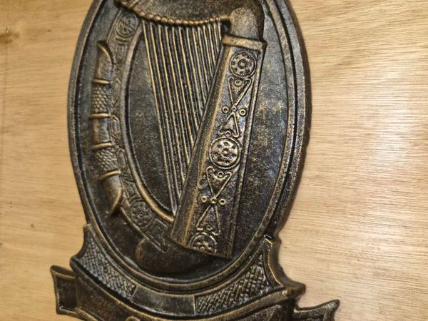 Eire harp cast iron sign for sale in Limerick for €44 on DoneDeal