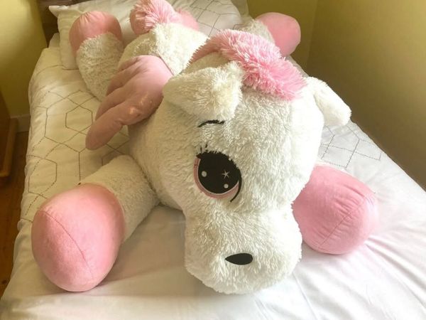 Extra Large Unicorn Plush Toy - Main image