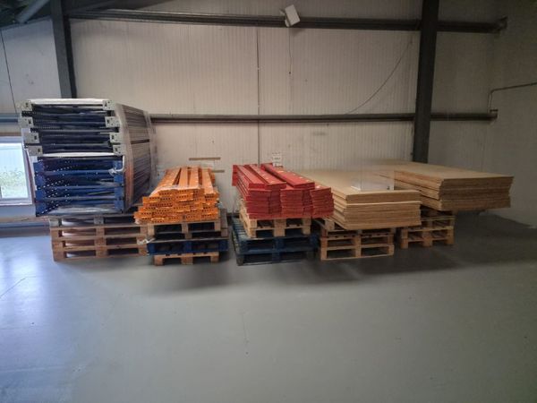 Sperrin Shelving 16 Uprights/56 Support Beams/28 s - Main image