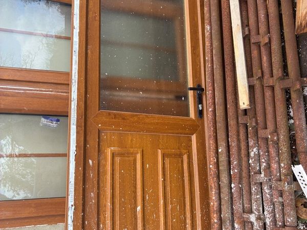 Golden Oak PVC door - Main image