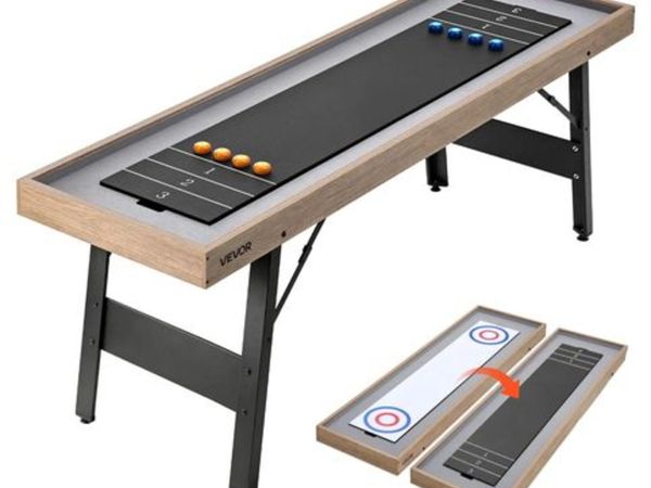 2.1m Shuffleboard Table, 2 in 1 Shuffleboard - Main image