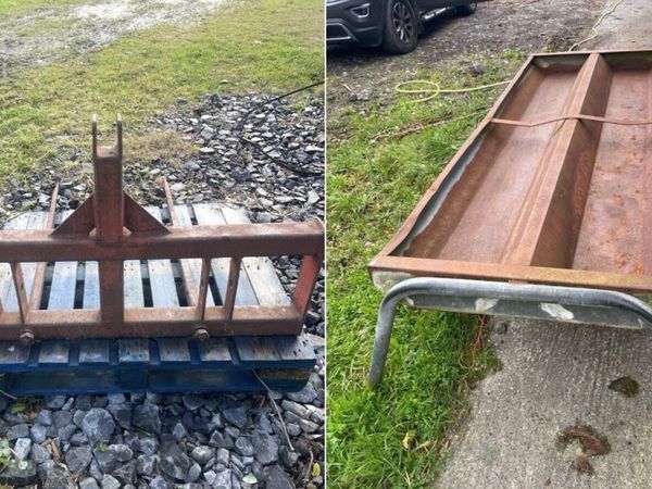 Bale spike / cattle troughs - Main image