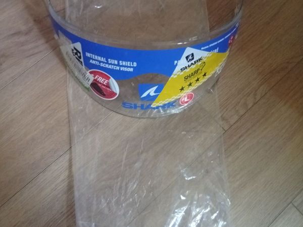 Brand New Shark Clear  Shield Visor - Main image