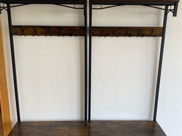 3 Dble Beds, 2 Coat Stands, 1 W’robe, 1 Shelving - Main image
