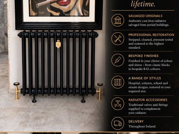 Original Cast Iron Radiators | Full restore - Main image