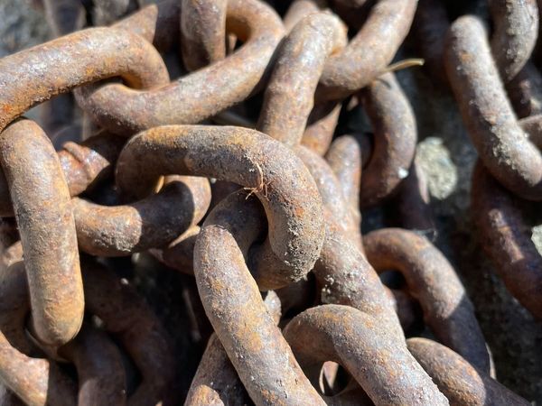 IRON CHAIN 18FT APPROX. - Main image