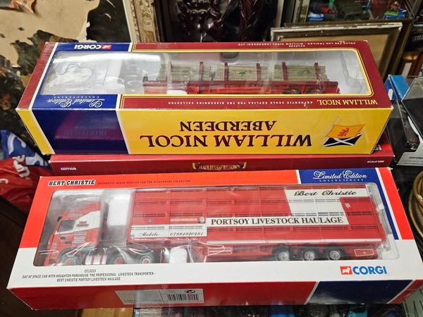 Corgi DAF Tractor Unit and Livestock Trailer 1.50 - Main image
