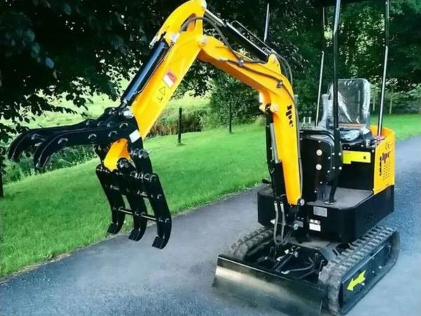 NEW JPC 1.2 TON DIESEL MINI DIGGER + LOG GRAB🌲 - Main image