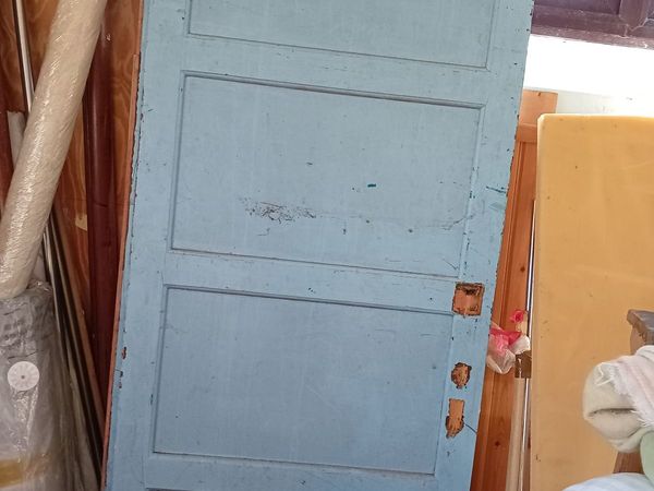 3 X PINE PANELS DOORS CUPBOARD HEADBOARD WALL - Main image
