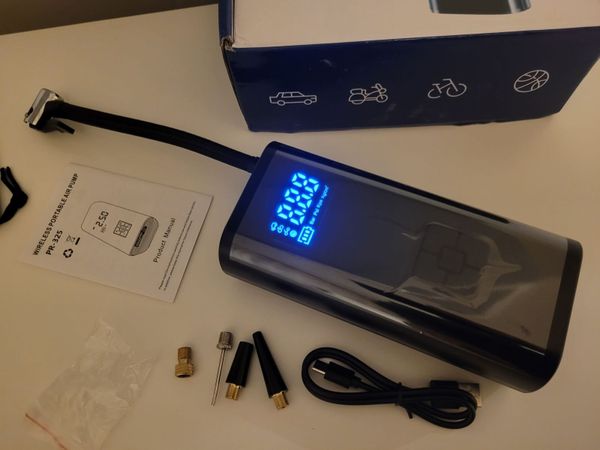 Portable Wireless Air Pump Battery operated - Main image