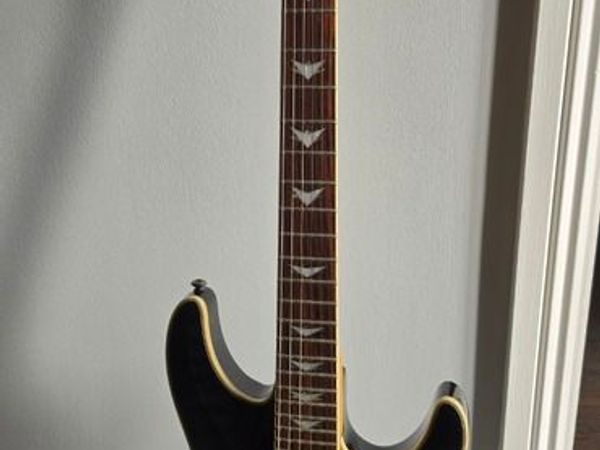 Schecter Omen-6 Extreme Electric Guitar with BOSS KTN-50 amp - Main image