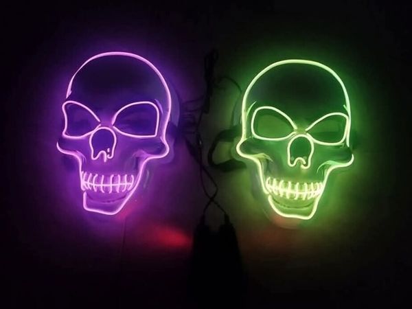 Halloween masks.
Lights up multicolour available - Main image