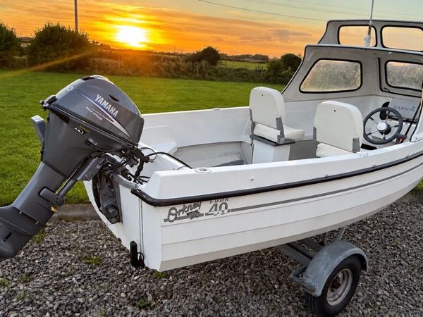 Orkney 440 Yamaha 20 hp - 20 Hours Garmin Trailer - Main image