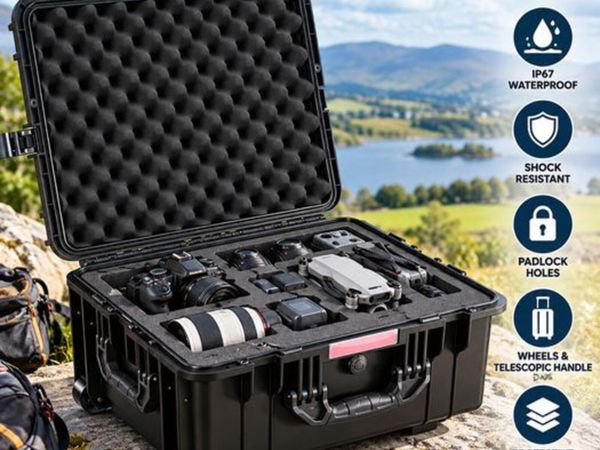 71L IP67 Waterproof Hard Protective Case with Whee - Main image
