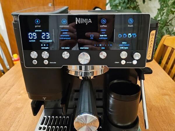 NINJA Luxe Cafe Premier Series ES601KBK Bean to Cup Coffee Machine Black - Main image