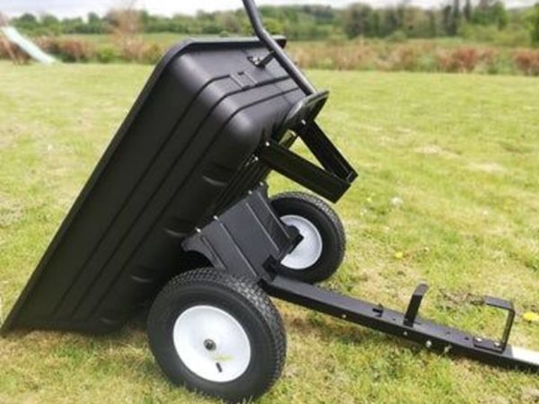 Quad / Lawnmower Wheelbarrow Trailer Free Delivery - Main image
