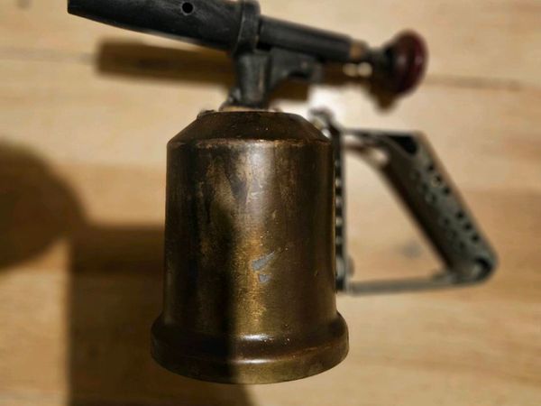 Vintage Brass Blow Torch - Main image